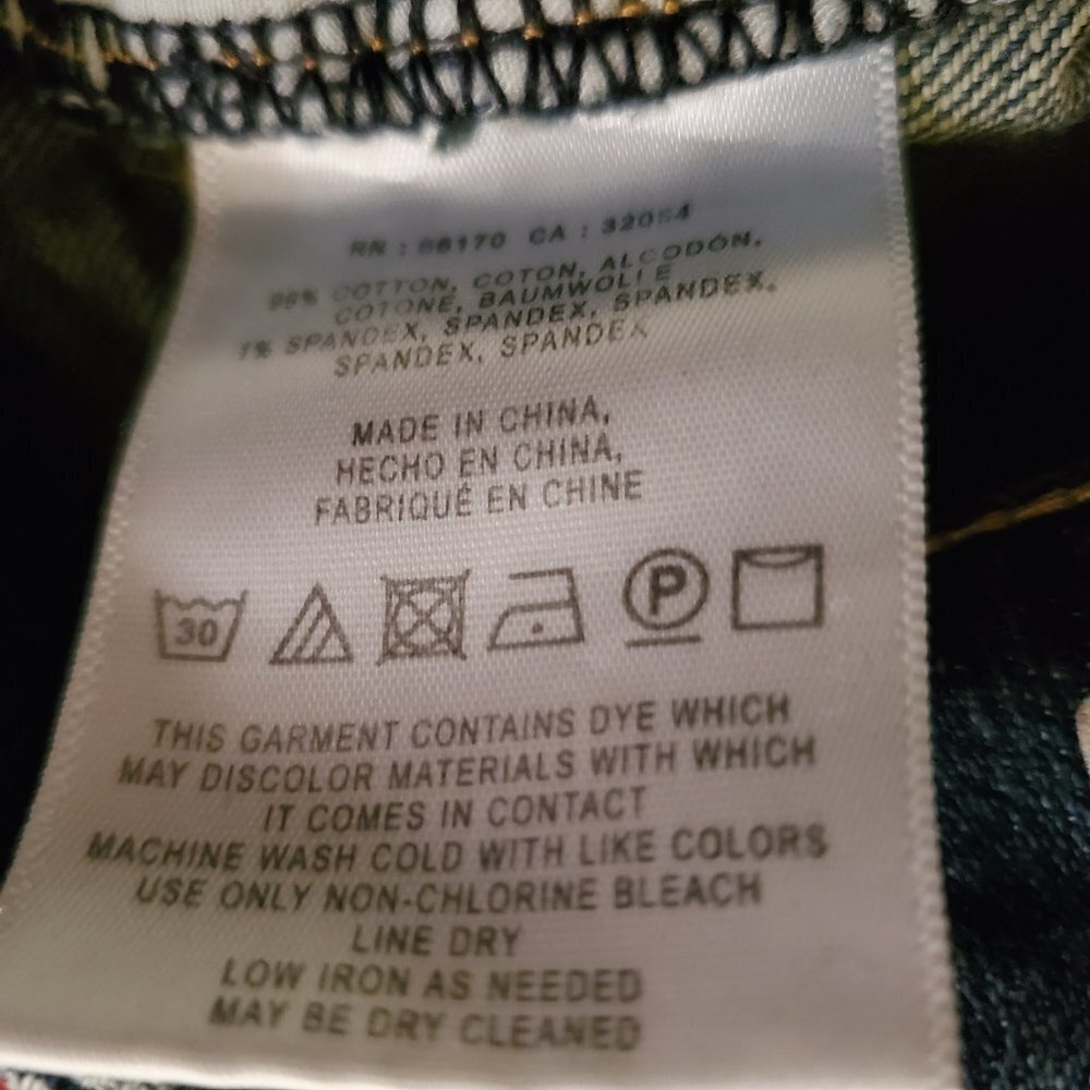 Pilcro And The Letterpress Hyphen Mid Rise Jeans Sz 26 - Picture 11 of 12